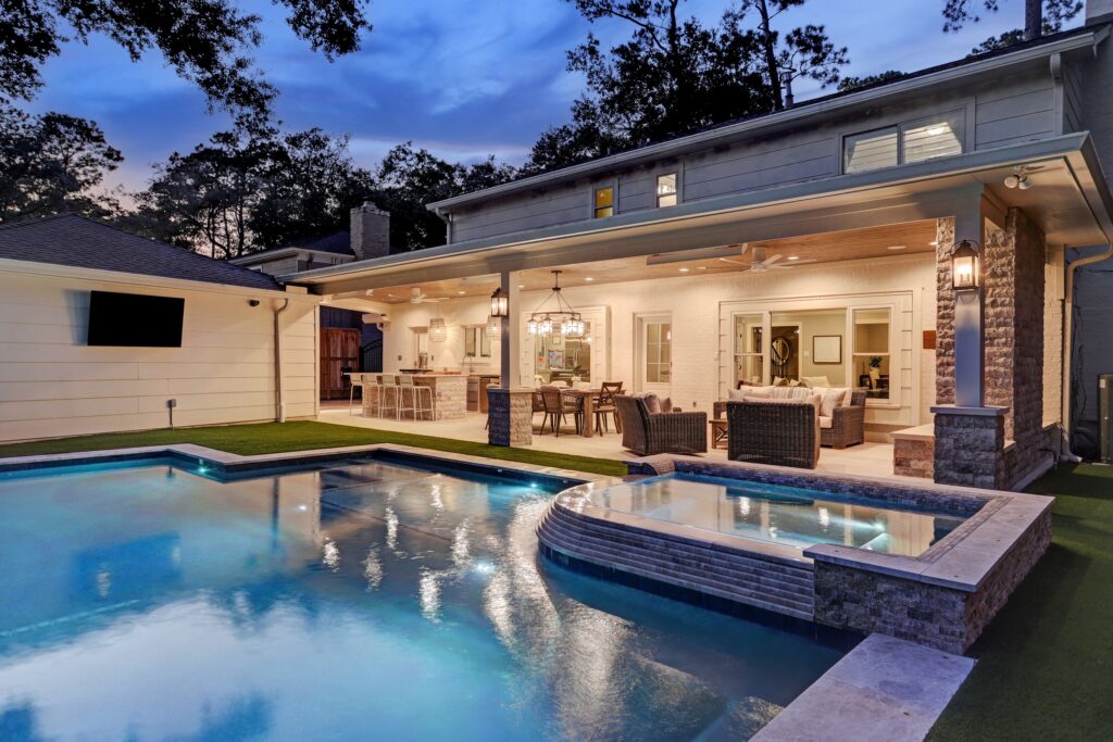 patio design in houston, tx
