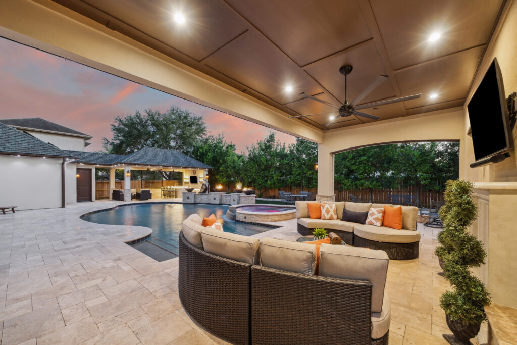 Patio cover/outdoor living room